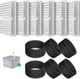 Produktbild von PUPPY KITTY Ersatzfilter Aktivkohlefilter für Trinkbrunnen