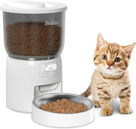 Produktbild von PUPPY KITTY Futterautomat 3L Automatischer Futterautomat Futterspender für Katze und Hund - 3 l