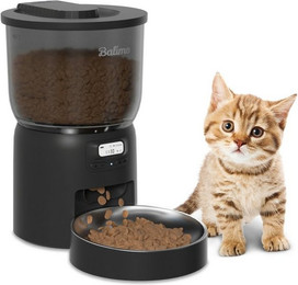 Produktbild von PUPPY KITTY Futterautomat 3L Automatischer Futterautomat Futterspender für Katze und Hund - 3 l