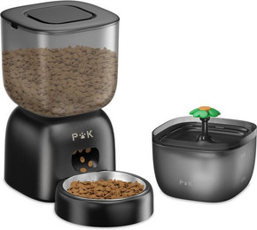 Produktbild von PUPPY KITTY Futterautomat Wasserfütterungsset für Katzen und Hunde - 3 l