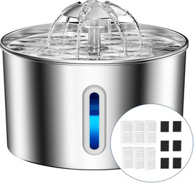 Produktbild von PUPPY KITTY Trinkbrunnen Automatischer katzenbrunnen,Super Silent