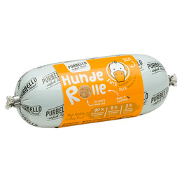 Produktbild von Purbello HundeRolle Ente mit Kartoffeln und Kräutern - 8 x 200 g