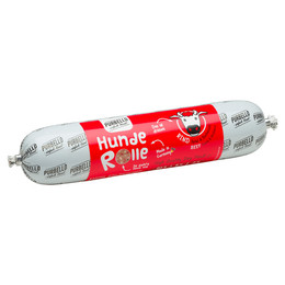 Produktbild von PurBello HundeRolle Rind mit Äpfeln & Buchweizen - 400 g