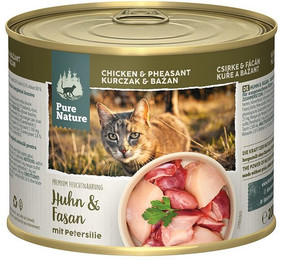 Produktbild von Pure Nature ADULT Huhn & Fasan mit Petersilie - 6 x 200 g
