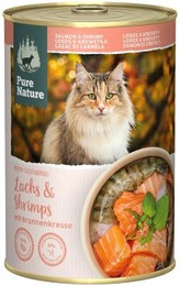 Produktbild von Pure Nature Adult Lachs & Shrimps - 6 x 375 g