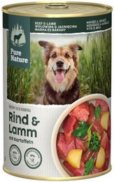 Produktbild von Pure Nature Adult Lamm und Rind - 6 x 400 g