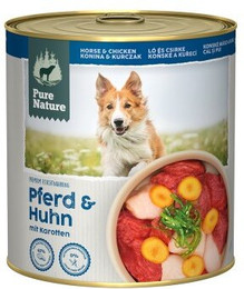 Produktbild von Pure Nature Adult Pferd & Huhn - 6 x 800 g