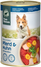 Produktbild von Pure Nature Adult Pferd & Huhn - 6 x 400 g