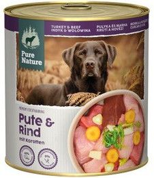 Produktbild von Pure Nature Adult Pute & Rind - 6 x 800 g