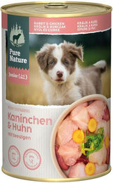 Produktbild von Pure Nature Junior Kaninchen & Huhn - 6 x 400 g