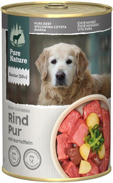 Produktbild von Pure Nature Senior Rind Pur mit Kartoffeln - 6 x 400 g