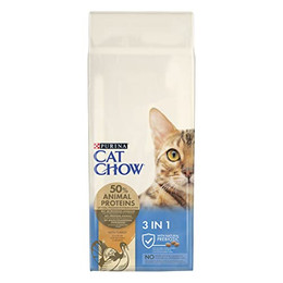 Produktbild von PURINA Cat Chow Special Care 3in1 mit Truthahn - 15 kg