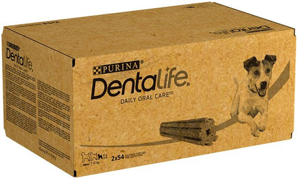 Produktbild von PURINA Dentalife Tägliche Zahnpflege-Snacks für kleine Hunde - 36 x 49 g