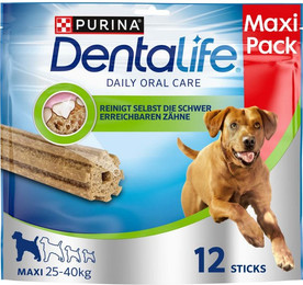 Produktbild von Purina DentaLife Zahnpflege-Snack für große Hunde - 12 x 35,5 g