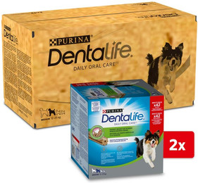 Produktbild von PURINA DENTALIFE Zahnpflege-Snacks für mittelgroße Hunde - 4 x 42 Stk.