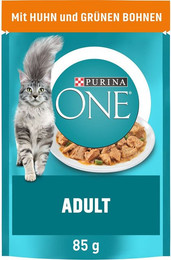 Produktbild von PURINA ONE Adult in Sauce Huhn 26x85g