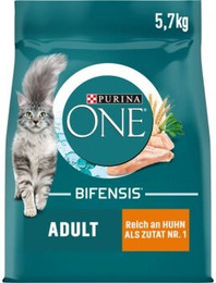 Produktbild von Purina ONE Bifensis Adult Huhn und Vollkorngetreide 2x5,7 kg