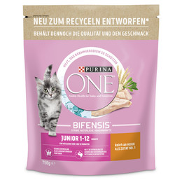 Produktbild von Purina ONE BIFENSIS Junior Huhn - 750 g