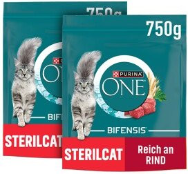 Produktbild von Purina ONE BIFENSIS Sterilcat Rind - 2 x 750 g