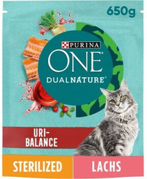 Produktbild von Purina ONE DualNature Uribalance mit Cranberry Sterilised - 2 x 650 g