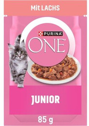 Produktbild von Purina ONE Junior Lachs - 26 x 85 g