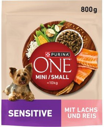 Produktbild von Purina ONE Mini Adult Lachs - 800 g