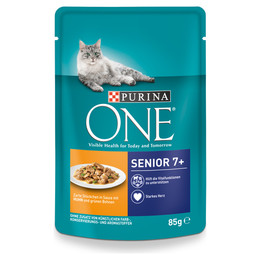 Produktbild von PURINA ONE Senior 7+ Huhn in Sauce - 26 x 85 g