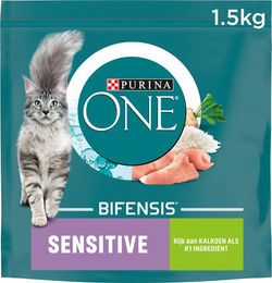 Purina ONE Sensitive - Pute/Reis - 2 x 1.5 kg – Bild 1 von 5