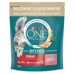 Produktbild von PURINA ONE SterilCat Lachs - 750 g