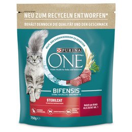 Produktbild von PURINA ONE Sterilcat Rind - 750 g