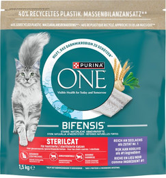 Produktbild von PURINA ONE SterilCat Seelachs - 6 x 1,5 kg