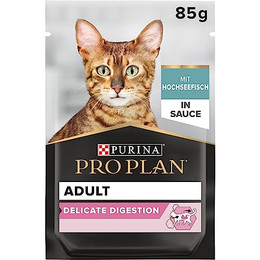 Produktbild von PURINA PRO PLAN Cat Adult Delicate Digestion Hochseefisch - 26 x 85 g
