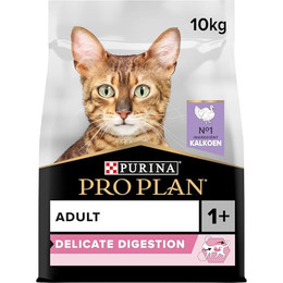 Produktbild von PURINA PRO PLAN Cat Delicate Adult OPTIRENAL reich an Truthahn Trockenfutter - 10 kg