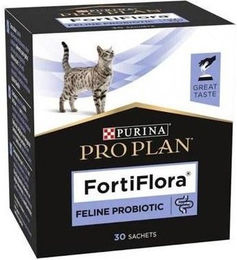 Produktbild von PURINA PRO PLAN Fotrti Flora 30 x 1g Probiotikum für Katzen