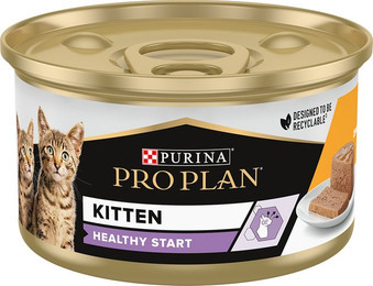 Produktbild von PURINA PRO PLAN Kitten Healthy Start mit Huhn - 24 x 85 g