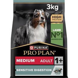 Produktbild von PURINA PRO PLAN Medium Adult Lamm & Reis Sensitive Digestion - 3 kg