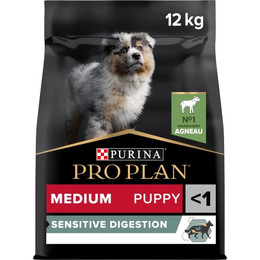 Produktbild von PURINA PRO PLAN Medium Puppy Sensitive Digestion Lamm - 12 kg