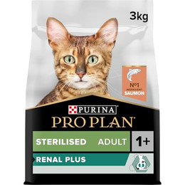Produktbild von PURINA PRO PLAN Sterilised Adult Renal Plus Lachs - 3 kg