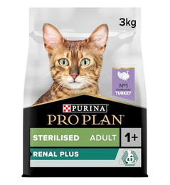 Produktbild von PURINA PRO PLAN Sterilised Adult Renal Plus Truthahn - 3 kg