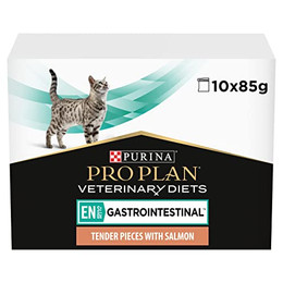 Produktbild von PURINA PRO PLAN Veterinary Diets Feline EN ST/OX Gastrointestinal Lachs - 10 x 85 g