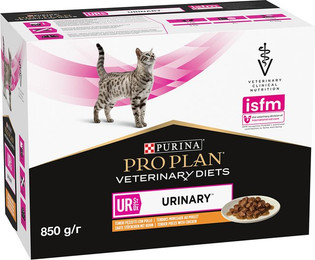 Produktbild von PURINA PRO PLAN Veterinary Diets Feline UR ST/OX Urinary Huhn - 10 x 85 g
