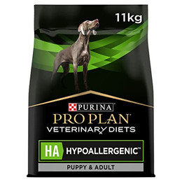 Produktbild von PURINA PRO PLAN Veterinary Diets HA Hypoallergenic Trockenfutter für Hunde - 11 kg