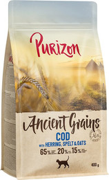 Produktbild von Purizon Adult Kabeljau Urgetreide - 400 g