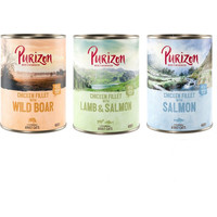 Produktbild von Purizon Adult Katzen-Nassnahrung Mixpaket - 6 x 400 g