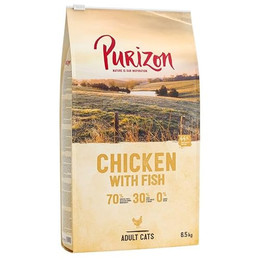 Produktbild von Purizon Adult Katzenfutter Huhn & Fisch - 6,5 kg