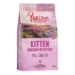 Produktbild von Purizon Kitten Huhn & Fisch - 2,5 kg