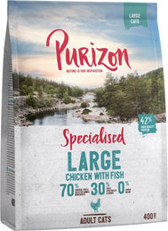 Produktbild von Purizon Large Adult Huhn & Fisch - 400 g