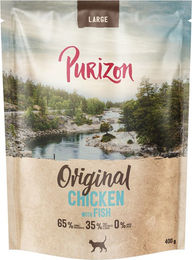 Produktbild von Purizon Large Adult Huhn & Fisch - getreidefrei  - NEU: 400 g