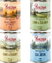 Produktbild von Purizon Original Adult Mixpaket Nassfutter - 6 x 400 g