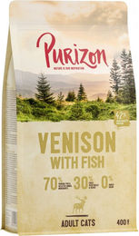 Produktbild von Purizon Original Hirsch mit Fisch - 400 g